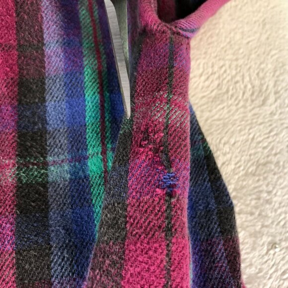 Vintage Five Brother Mens Shirt Size 2XL Long Sleeve Plaid Flannel Button Up Y2K - Picture 5 of 13